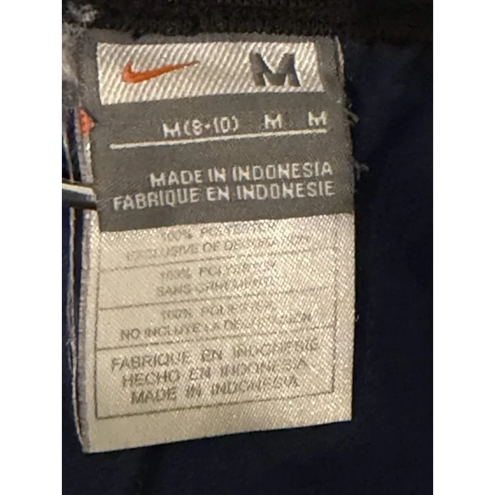 Nike Athletic Shorts Medium Women's Navy Blue Running Gym Training Logo